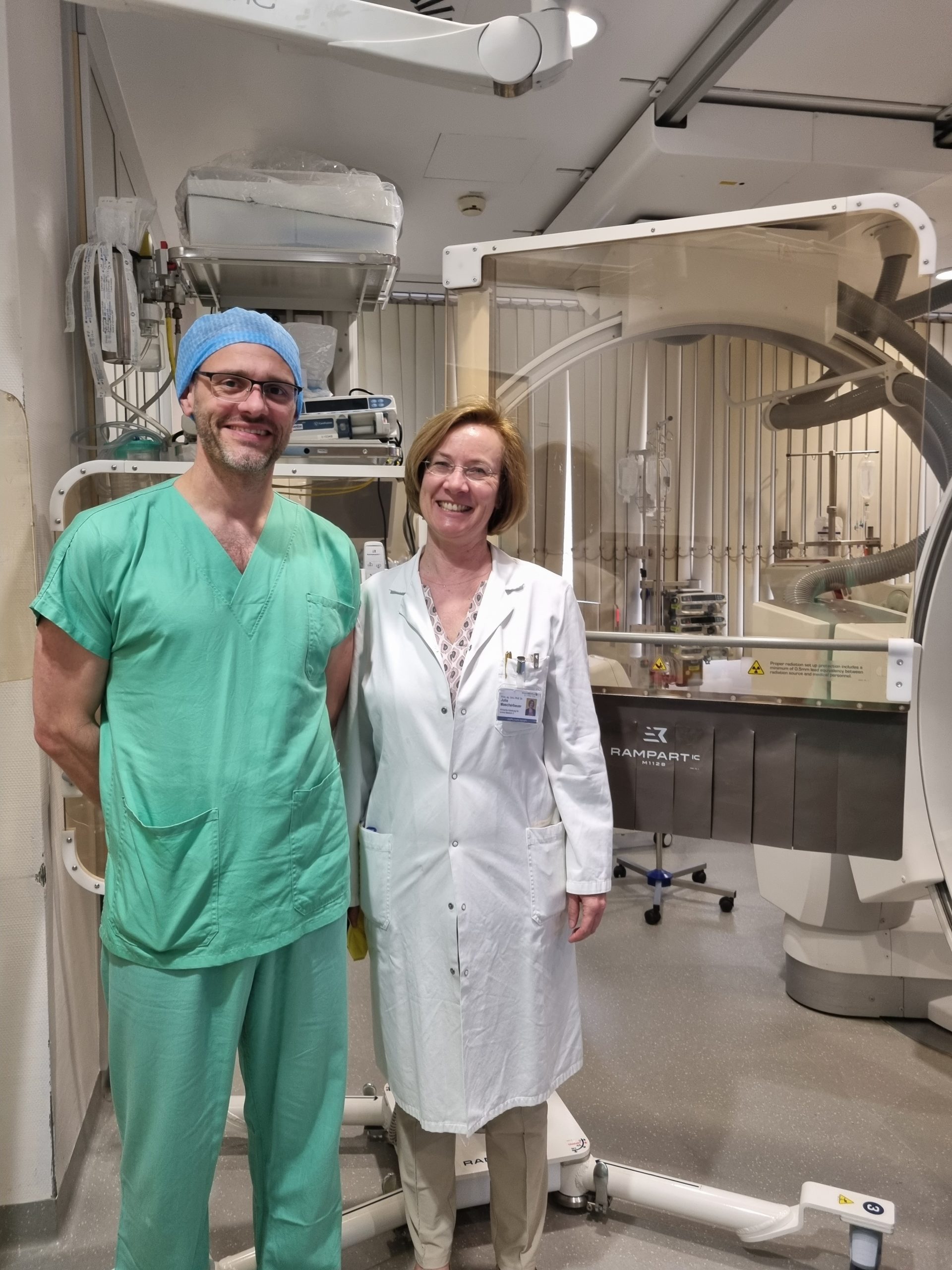 Das Uniklinikum St. Pölten geht als erstes Herzkatheter-Team in Österreich mit RAMPARTic in die Offensive!