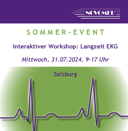 Interaktiver Workshop Langzeit EKG – Sommer Event